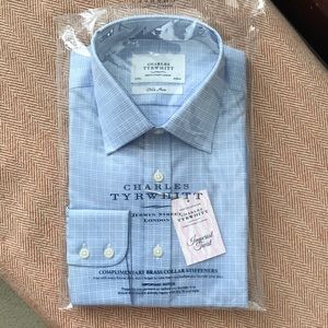 NWT Charles Tyrwhitt Classic Fit Shirt Sz 16/35